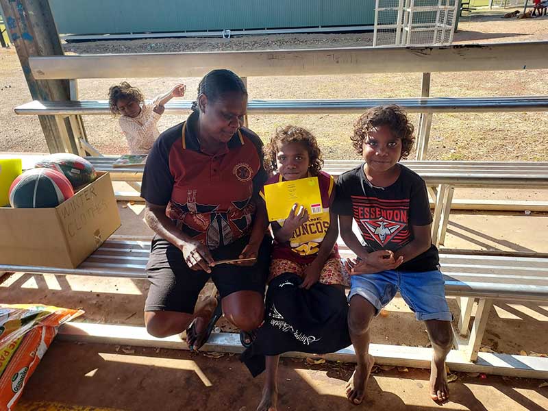 Indigenous Literacy Day at Barunga School
