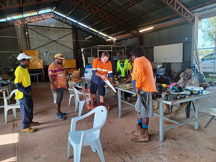 Certificate II in Construction for Beswick and Barunga