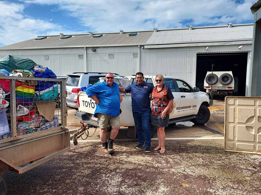Helping Timber Creek Community during floods